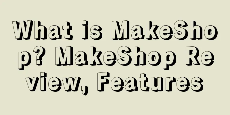 What is MakeShop? MakeShop Review, Features