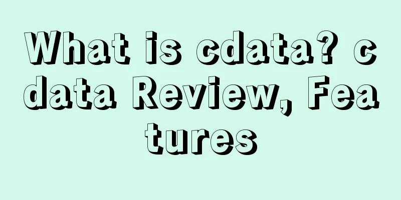 What is cdata? cdata Review, Features
