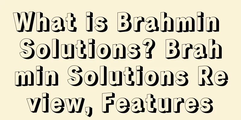 What is Brahmin Solutions? Brahmin Solutions Review, Features