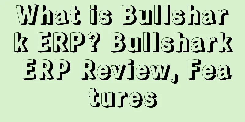 What is Bullshark ERP? Bullshark ERP Review, Features