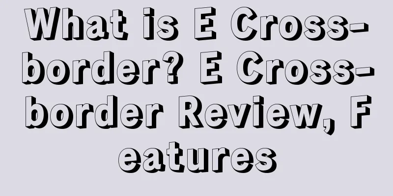 What is E Cross-border? E Cross-border Review, Features