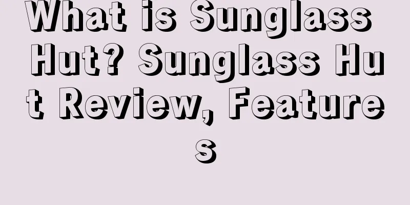 What is Sunglass Hut? Sunglass Hut Review, Features