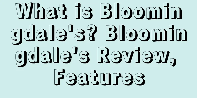 What is Bloomingdale's? Bloomingdale's Review, Features