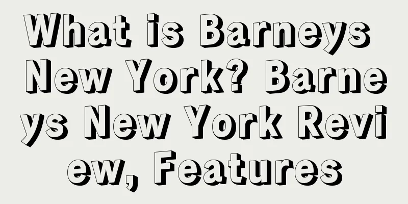 What is Barneys New York? Barneys New York Review, Features