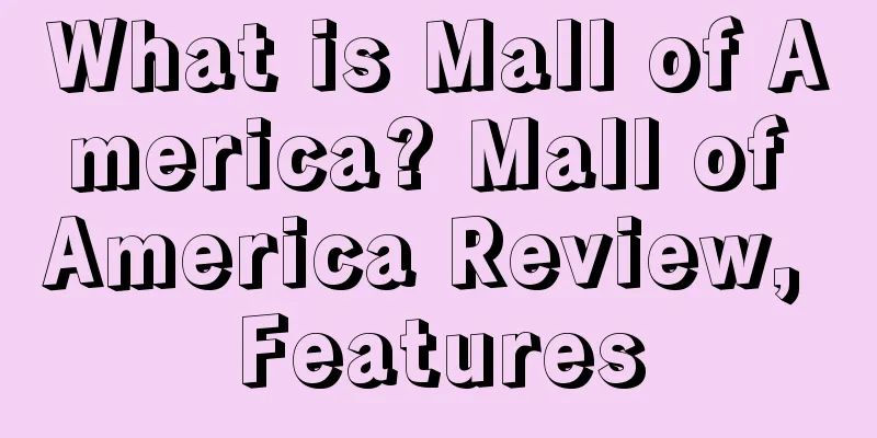 What is Mall of America? Mall of America Review, Features