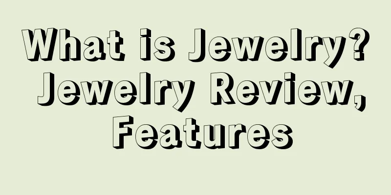 What is Jewelry? Jewelry Review, Features