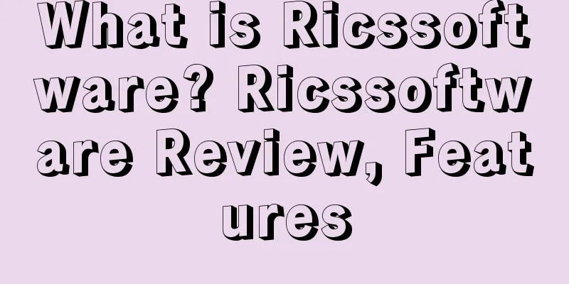 What is Ricssoftware? Ricssoftware Review, Features