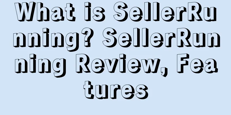 What is SellerRunning? SellerRunning Review, Features