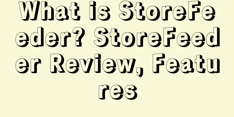 What is StoreFeeder? StoreFeeder Review, Features