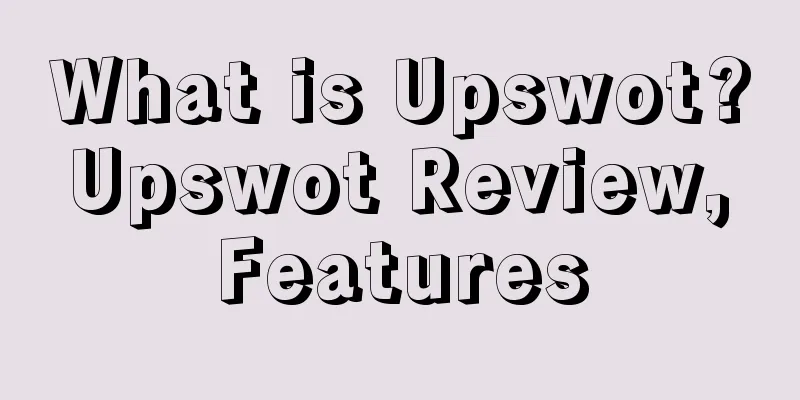 What is Upswot? Upswot Review, Features