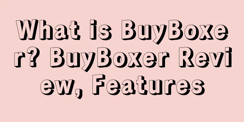 What is BuyBoxer? BuyBoxer Review, Features