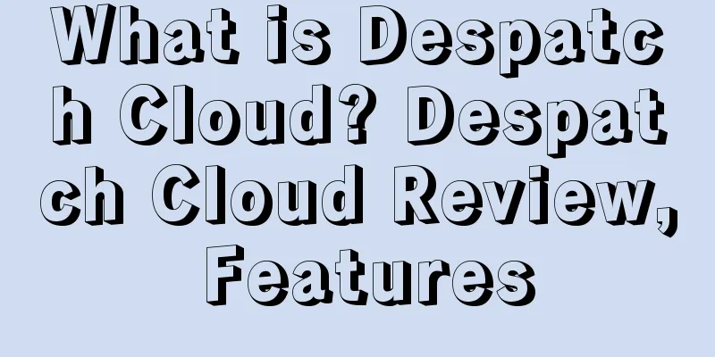 What is Despatch Cloud? Despatch Cloud Review, Features