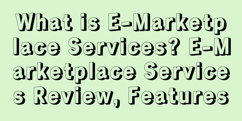 What is E-Marketplace Services? E-Marketplace Services Review, Features
