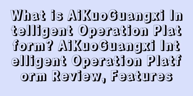 What is AiKuoGuangxi Intelligent Operation Platform? AiKuoGuangxi Intelligent Operation Platform Review, Features