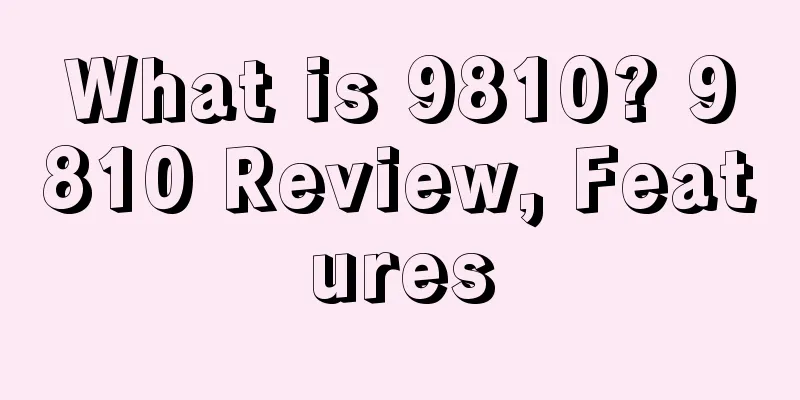 What is 9810? 9810 Review, Features