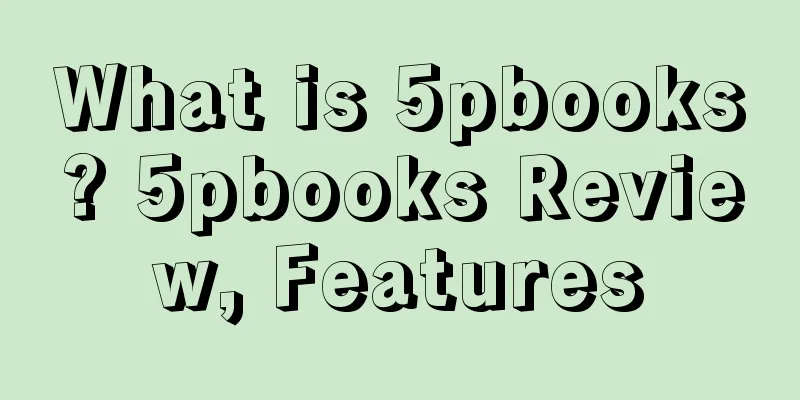 What is 5pbooks? 5pbooks Review, Features