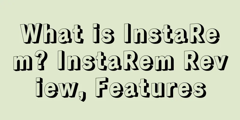 What is InstaRem? InstaRem Review, Features