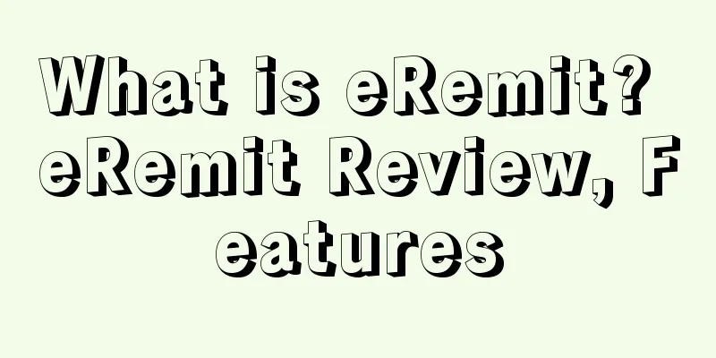 What is eRemit? eRemit Review, Features
