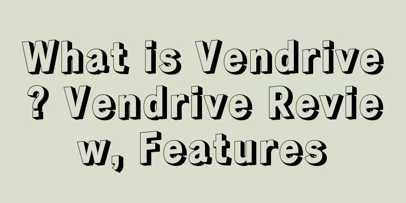 What is Vendrive? Vendrive Review, Features
