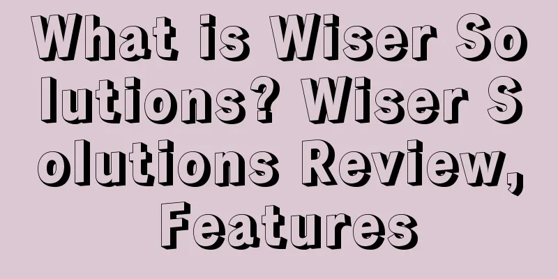 What is Wiser Solutions? Wiser Solutions Review, Features
