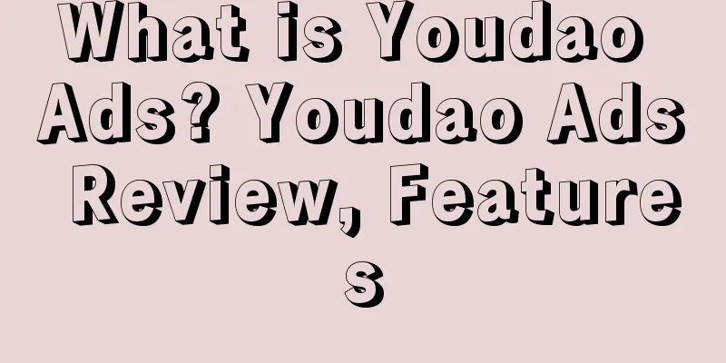 What is Youdao Ads? Youdao Ads Review, Features