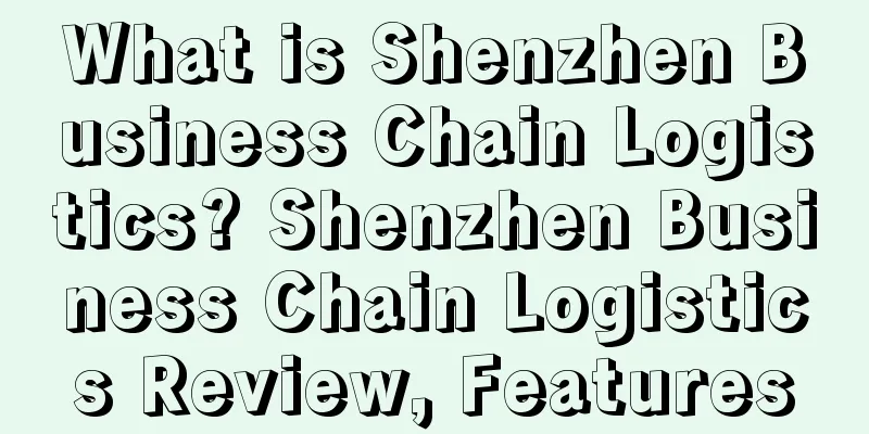 What is Shenzhen Business Chain Logistics? Shenzhen Business Chain Logistics Review, Features
