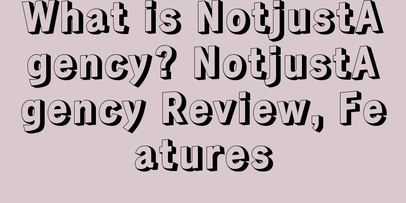 What is NotjustAgency? NotjustAgency Review, Features