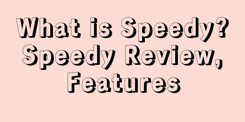 What is Speedy? Speedy Review, Features