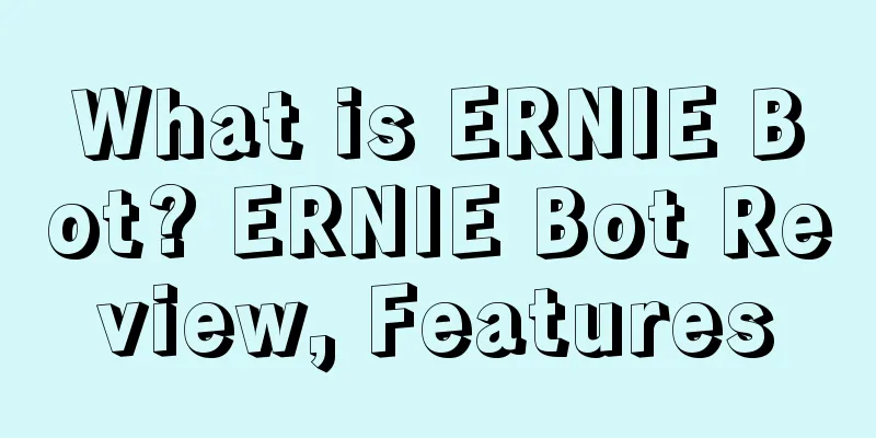 What is ERNIE Bot? ERNIE Bot Review, Features