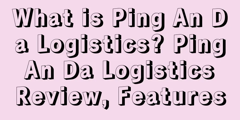 What is Ping An Da Logistics? Ping An Da Logistics Review, Features