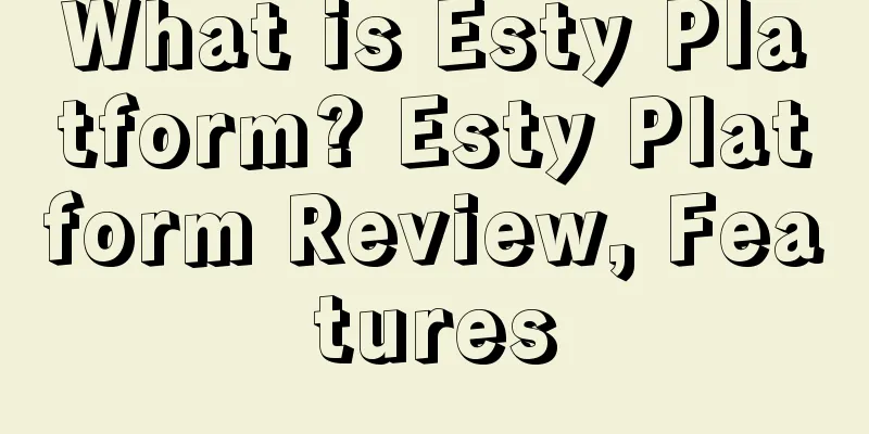 What is Esty Platform? Esty Platform Review, Features