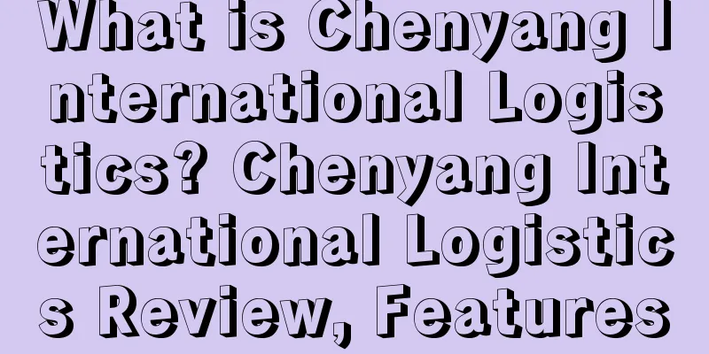 What is Chenyang International Logistics? Chenyang International Logistics Review, Features