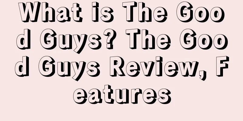 What is The Good Guys? The Good Guys Review, Features