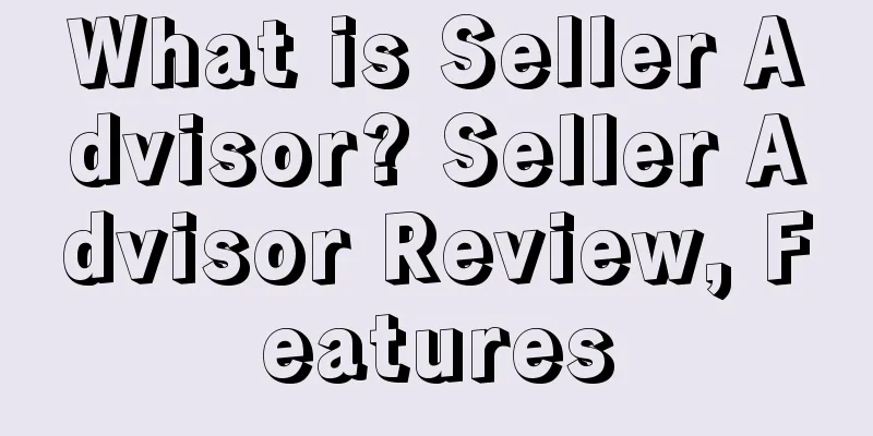 What is Seller Advisor? Seller Advisor Review, Features