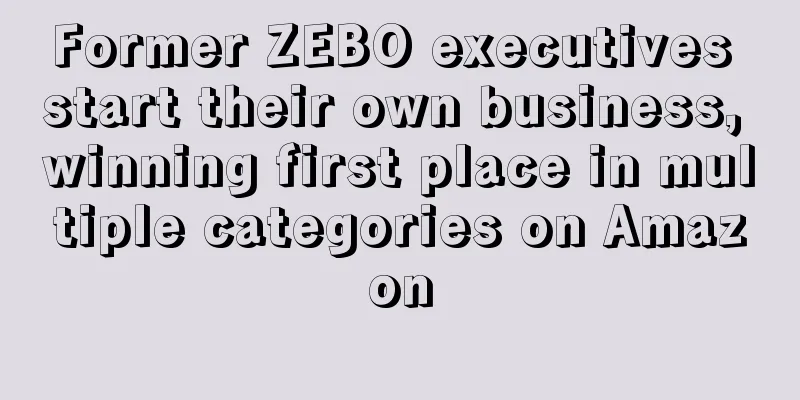 Former ZEBO executives start their own business, winning first place in multiple categories on Amazon