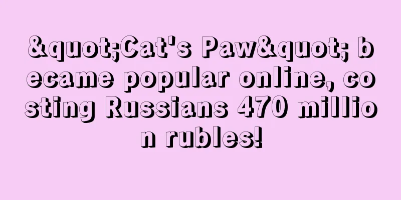 "Cat's Paw" became popular online, costing Russians 470 million rubles!