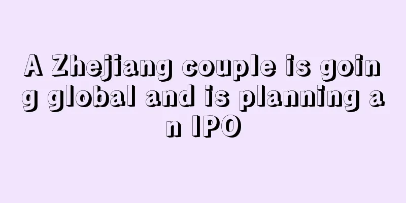 A Zhejiang couple is going global and is planning an IPO