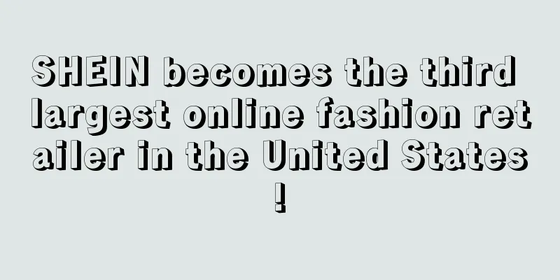 SHEIN becomes the third largest online fashion retailer in the United States!