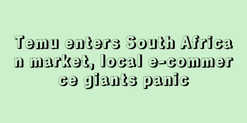 Temu enters South African market, local e-commerce giants panic