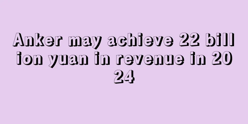 Anker may achieve 22 billion yuan in revenue in 2024