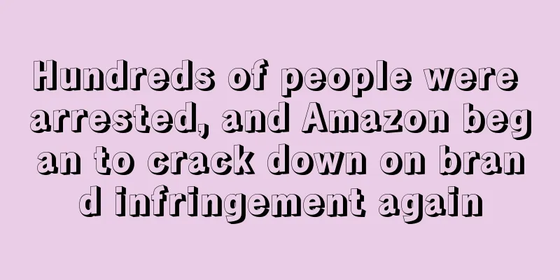 Hundreds of people were arrested, and Amazon began to crack down on brand infringement again