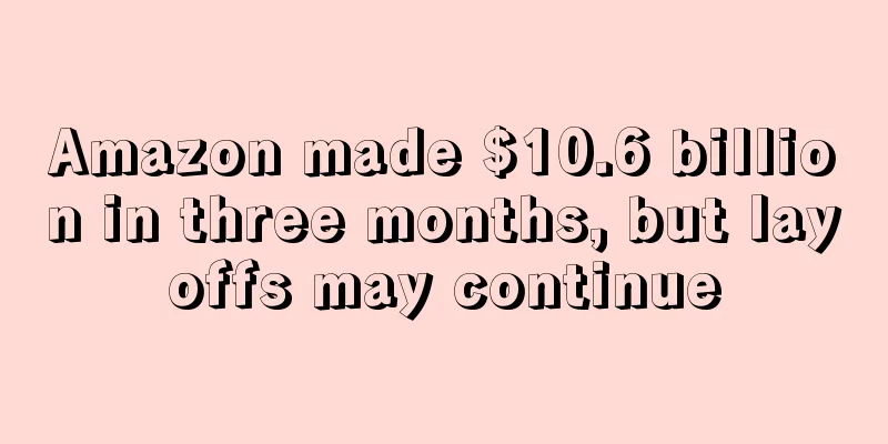 Amazon made $10.6 billion in three months, but layoffs may continue