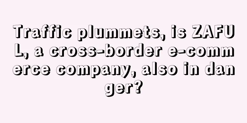 Traffic plummets, is ZAFUL, a cross-border e-commerce company, also in danger?