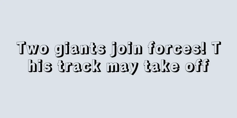 Two giants join forces! This track may take off