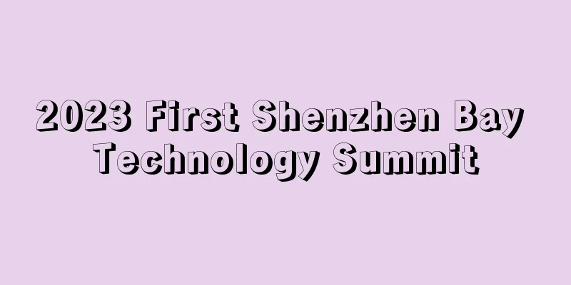 2023 First Shenzhen Bay Technology Summit