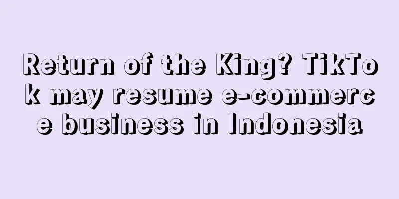 Return of the King? TikTok may resume e-commerce business in Indonesia