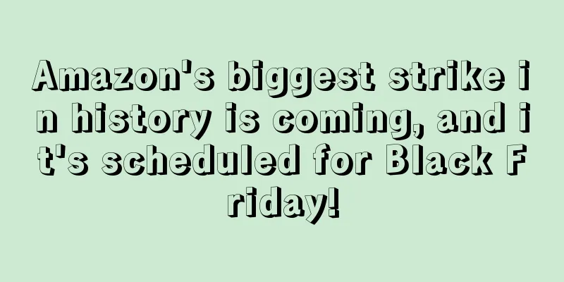 Amazon's biggest strike in history is coming, and it's scheduled for Black Friday!