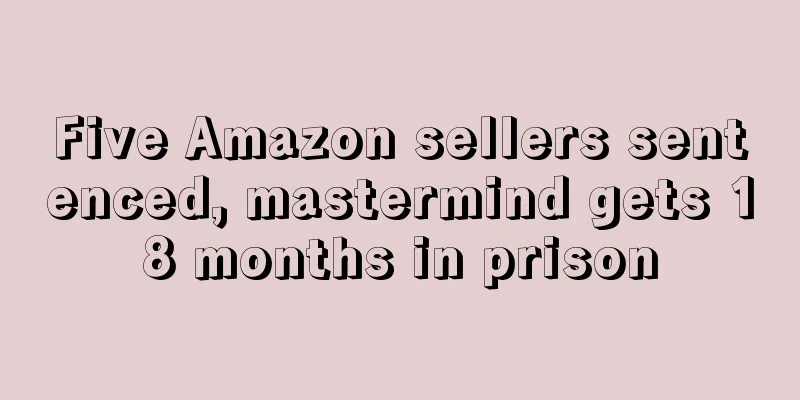 Five Amazon sellers sentenced, mastermind gets 18 months in prison
