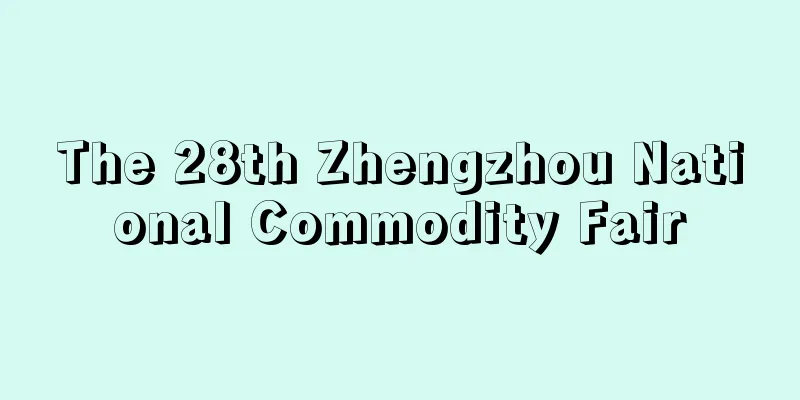 The 28th Zhengzhou National Commodity Fair