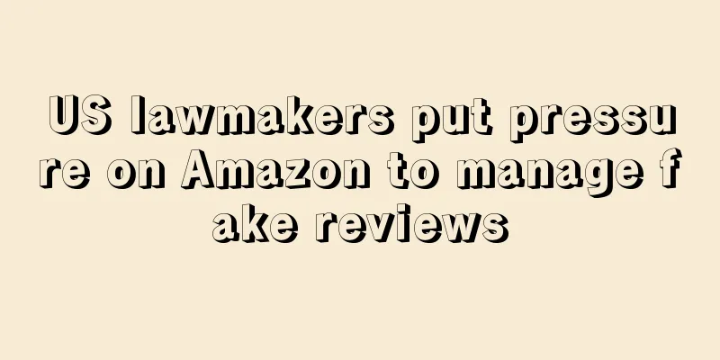 US lawmakers put pressure on Amazon to manage fake reviews